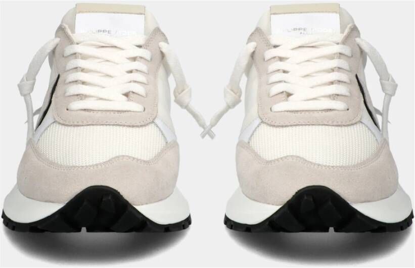 Philippe Model Antibes Mondial Vintage Hardloopschoenen Wit Dames