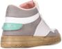 Philippe Model Lyon Dames Tennisschoenen Wit Roze Multicolor Dames - Thumbnail 10