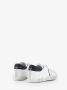 Philippe Model Witte Leren Sneakers met Contrasterende Hiel White Heren - Thumbnail 7