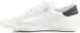 Philippe Model Witte Leren Sneakers met Contrasterende Hiel White Heren - Thumbnail 9