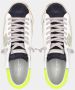 Philippe Model Witte lage top sneakers met asymmetrische band White Heren - Thumbnail 7