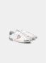 Philippe Model Leren Vetersluiting Sneakers White Heren - Thumbnail 13