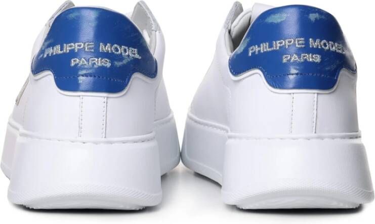 Philippe Model Klassieke witte herensneakers Wit Heren