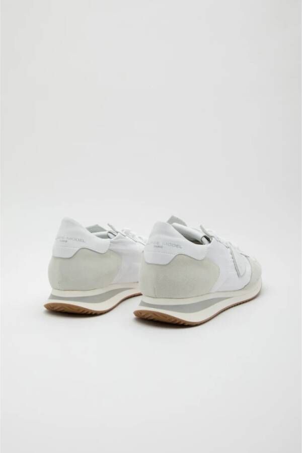 Philippe Model Tropez Basic Blanc Sneakers Wit Heren