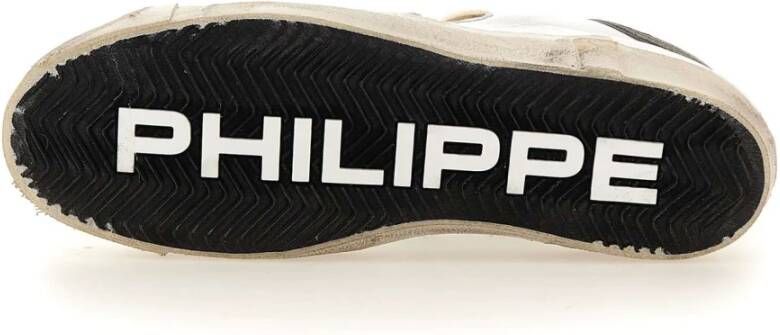 Philippe Model Stijlvolle witte sneakers voor moderne mannen Wit Heren