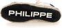 Philippe Model Vintage leren sneakers met spiegeleffect White Heren - Thumbnail 10