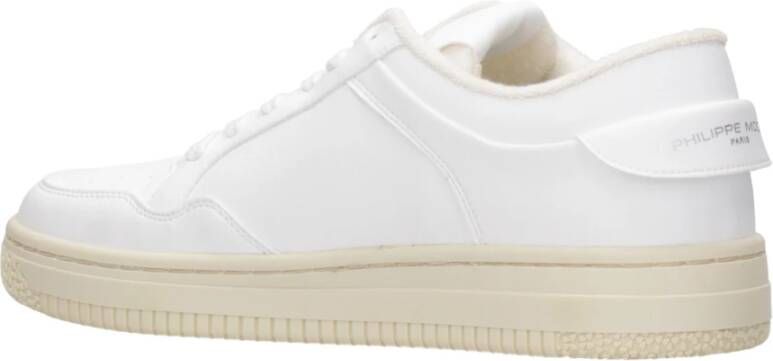 Philippe Model Lyon Duurzame Sneakers Wit Heren