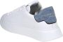 Philippe Model Witte lage sneakers met bovenwerk van kalfsleer White Heren - Thumbnail 3