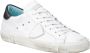Philippe Model Wit Zwart Sneakers Stijlvol en Comfortabel White - Thumbnail 3