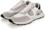 Philippe Model Stijlvolle witte sneakers voor heren Multicolor Heren - Thumbnail 4
