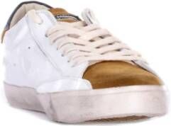 Philippe Model Stijlvolle Herensneakers met Logo Detail Wit Heren