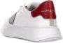 Philippe Model Witte Rode Leren Heren Casual Sneakers White Heren - Thumbnail 2