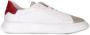 Philippe Model Witte Rode Leren Heren Casual Sneakers White Heren - Thumbnail 4