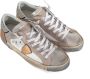Philippe Model Dames Sneakers met Glitter Stijlvol en Comfortabel Roze Dames - Thumbnail 14