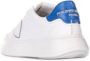 Philippe Model Witte Blauwe Temple Sneakers Ode Frankrijk Multicolor Heren - Thumbnail 14