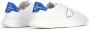 Philippe Model Witte Leren Sneakers met Oversized Zool White Heren - Thumbnail 2