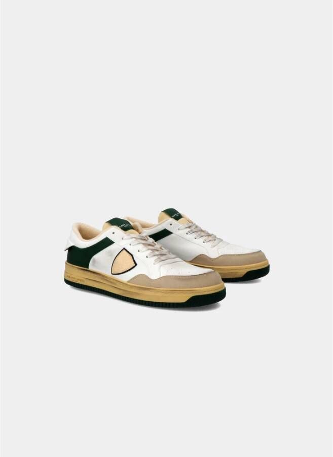 Philippe Model Lyon Man Lage Sneaker Wit Heren