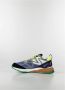 Philippe Model Rocx Grijze en Paarse Sneaker White Heren - Thumbnail 9
