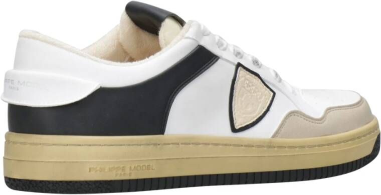 Philippe Model Witte High-top Sneakers van Maïs Microvezel Wit Heren