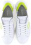 Philippe Model Stijlvolle witte vetersneakers met oversized zool White Heren - Thumbnail 11