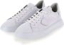 Philippe Model Mens Leather Sneakers Temple Wit Heren - Thumbnail 10