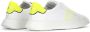 Philippe Model Stijlvolle witte vetersneakers met oversized zool White Heren - Thumbnail 3