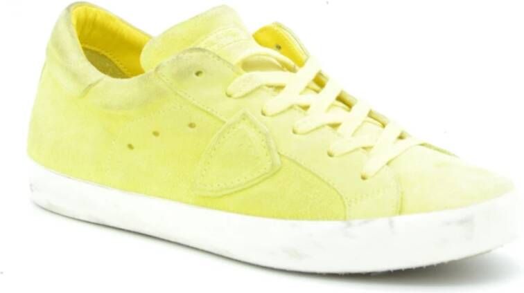 Philippe Model Sneakers Yellow Dames