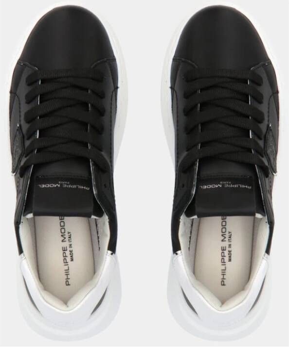 Philippe Model Tres Temple Lage Dames Sneakers Zwart Dames