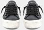 Philippe Model Zwarte Sneakers met Versleten Effect Zwart Dames - Thumbnail 9