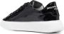 Philippe Model Zwarte Temple Sneakers met Logo Plaque Zwart Dames - Thumbnail 12