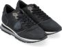 Philippe Model Tropez X Leren Sneakers in Zwart en Grijs Zwart Heren - Thumbnail 8