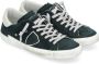 Philippe Model Paris X Leren Sneakers in Zwart Gebruikt Effect Black Heren - Thumbnail 5