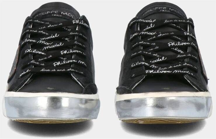 Philippe Model Foxy Lamine` Sneakers Zwart Heren