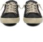 Philippe Model Paris X Zwarte Leren Trainer met Witte Spoiler Zwart Heren - Thumbnail 4