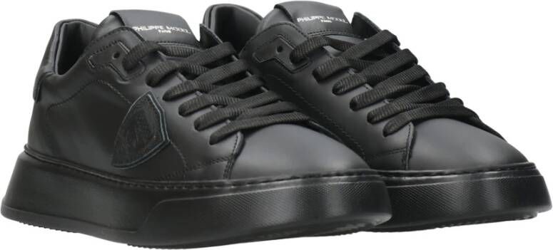 Philippe Model Sneakers Zwart Heren