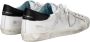 Philippe Model Wit Zwart Sneakers Stijlvol en Comfortabel White - Thumbnail 11