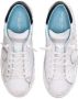 Philippe Model Wit Zwart Sneakers Stijlvol en Comfortabel White - Thumbnail 12