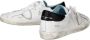 Philippe Model Wit Zwart Sneakers Stijlvol en Comfortabel White - Thumbnail 13