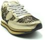 Philippe Model Lage Top Sneakers met Glitters Goud Yellow Dames - Thumbnail 2