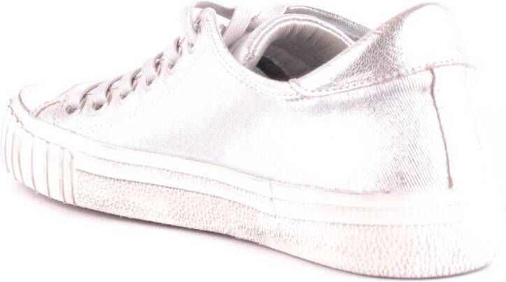 Philippe Model Glitter lage sneakers voor vrouwen Wit Dames