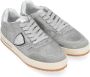 Philippe Model Stijlvolle Lage Damessneakers Gray Dames - Thumbnail 4