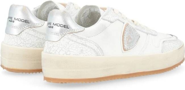 Philippe Model Stijlvolle Lage Damessneakers White Dames