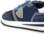 Philippe Model Blauwe Tropez 2.1 Sneakers met Contrasterende Details Blauw Heren - Thumbnail 13