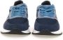 Philippe Model Blauwe Tropez 2.1 Sneakers met Contrasterende Details Blauw Heren - Thumbnail 7