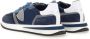 Philippe Model Blauwe Tropez 2.1 Sneakers met Contrasterende Details Blauw Heren - Thumbnail 9