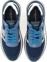 Philippe Model Blauwe Tropez 2.1 Sneakers met Contrasterende Details Blauw Heren - Thumbnail 10