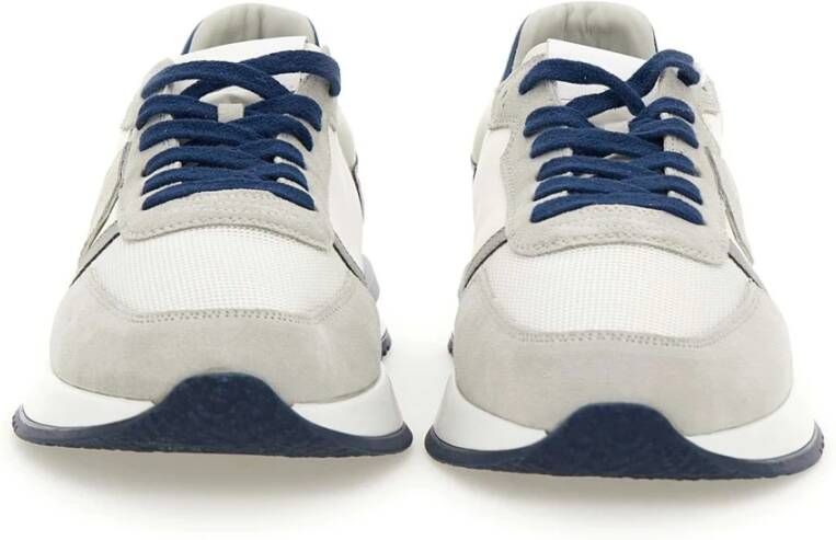 Philippe Model Stijlvolle Sneakers Blue Heren