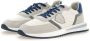 Philippe Model Tropez 2.1 Low Mondial Pop Wit Blauw Sneakers White Heren - Thumbnail 12