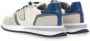 Philippe Model Tropez 2.1 Low Mondial Pop Wit Blauw Sneakers White Heren - Thumbnail 13