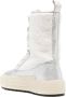 Philippe Model Sneakers Paris Haute Tennis Women Zwart Zilver White Dames - Thumbnail 2